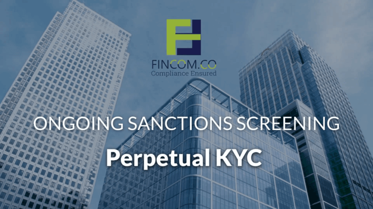 Ongoing Sanctions Screening - pKYC - by Fincom
