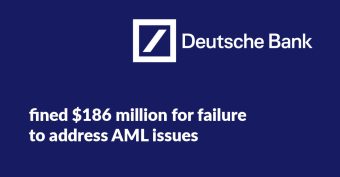 Deutsche bank fined for failure to address AML issues