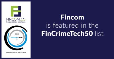 Fincom is one of top 50 by FinCrimeTech50